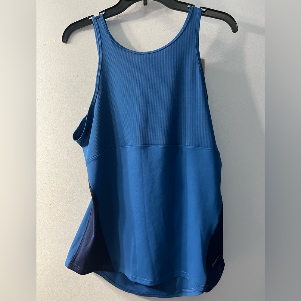 Nike Blue Dri-FIT Yoga Top